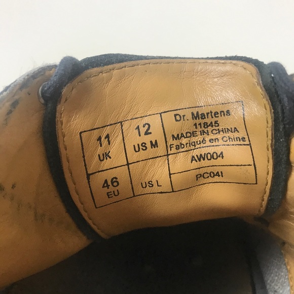 Dr. Martens 11845 Wingtip Oxfords - 12 - Picture 7 of 8